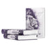 Kit de 10 Bíblias Sagrada Leão Ruja, ACF, Letra Maior, Capa Dura. Capa branca com leão roxo. — Plenitude