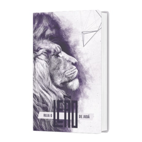 Kit de 10 Bíblias Sagrada Leão Ruja | ACF | Letra Maior | Capa Dura