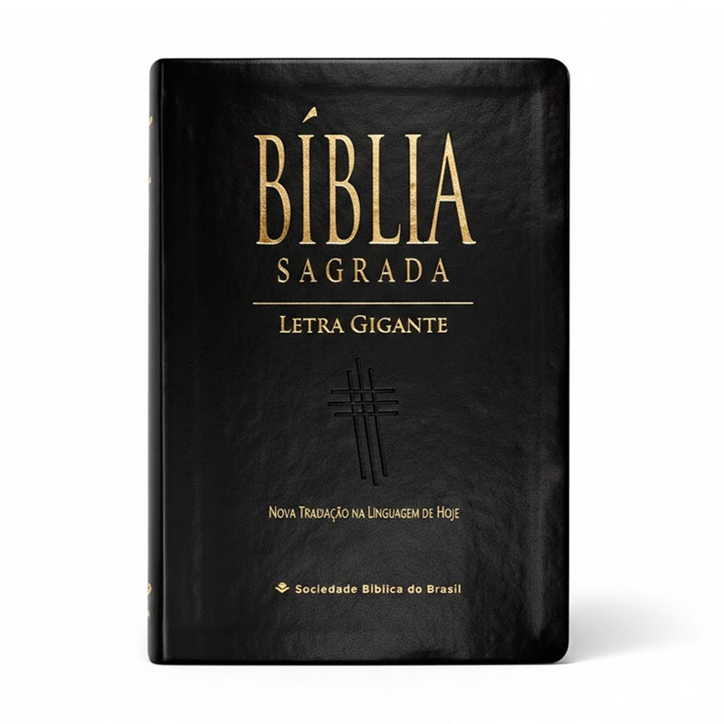 Bíblia Sagrada | Letra Gigante | NTLH | Capa Preta Nobre