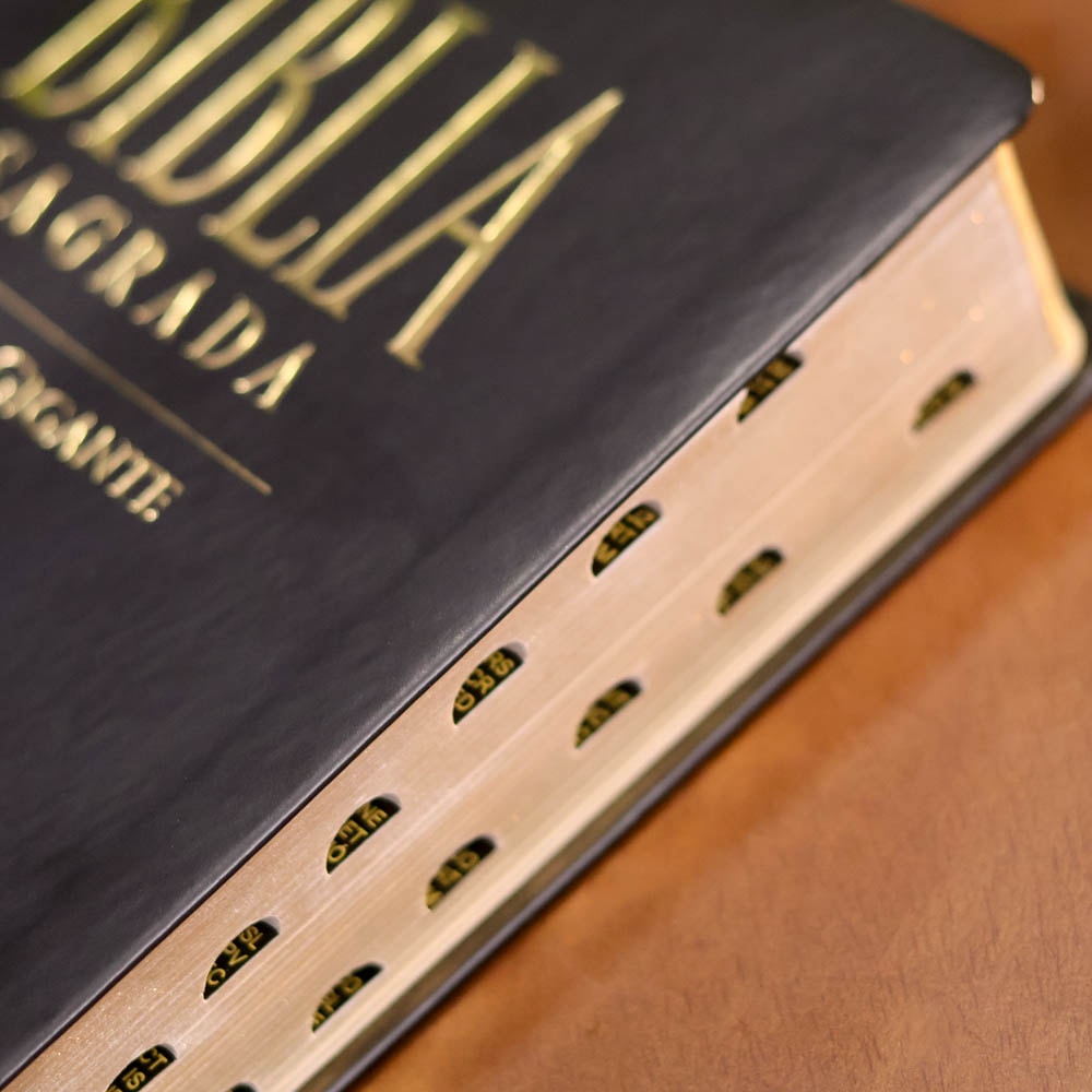 Bíblia Sagrada | Letra Gigante | NTLH | Capa Preta Nobre