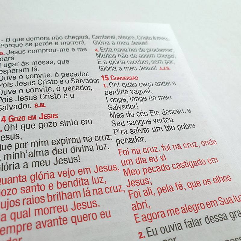 Harpa Celestial 774 | Letra Grande | Capa Luxo Azul