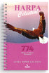 Harpa Celestial 774 Hipergigante, espiral com águia rosa na capa. — Plenitude