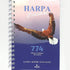 Harpa Celestial 774 Hipergigante, espiral com águia azul na capa. — Plenitude