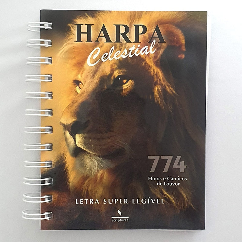 Harpa Celestial 774, Super Legível, Espiral Leão. — Plenitude