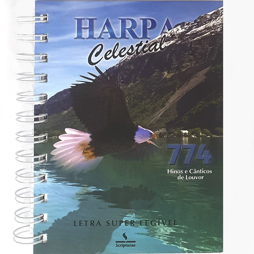 Harpa Celestial 774, Super Legível, Espiral Águia. — Plenitude