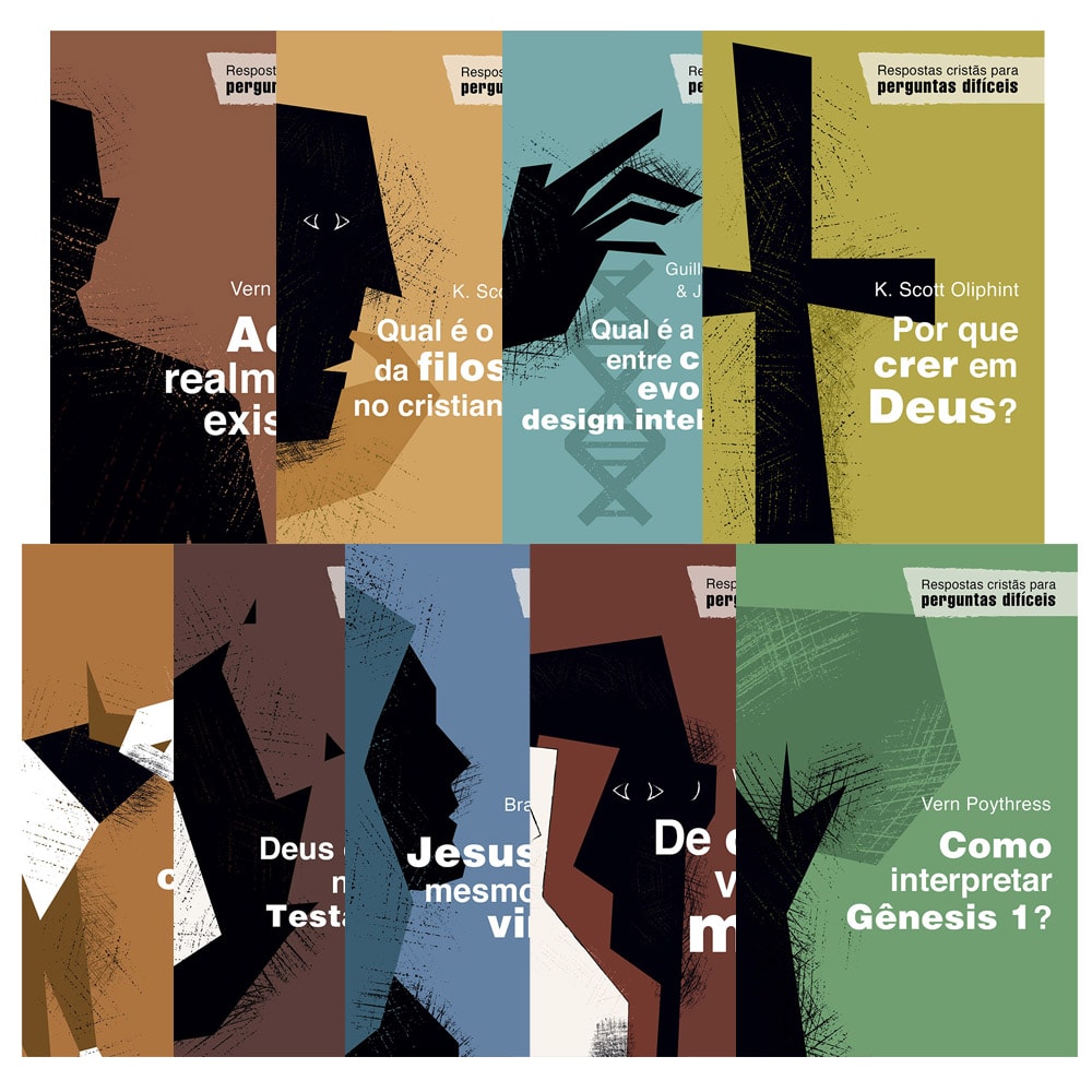 Kit Respostas Cristãs para Perguntas Difíceis | 9 Livros