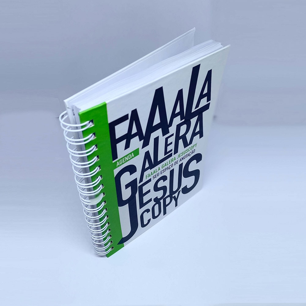 Agenda Permanente Faaala Galera | Jesus Copy