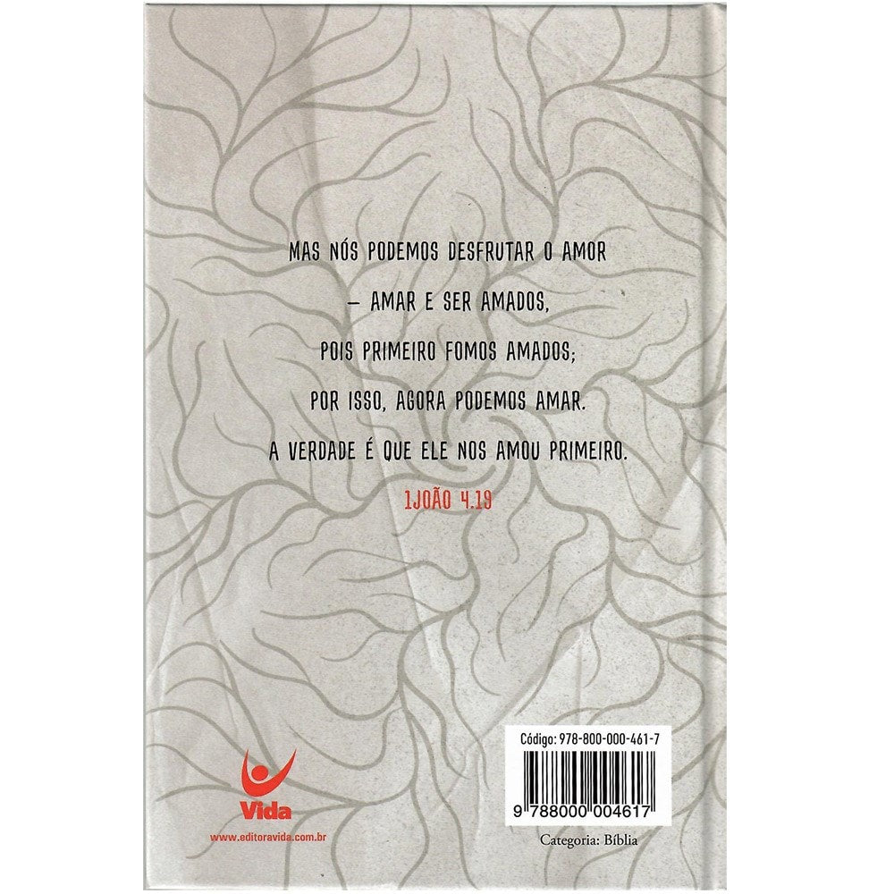 Bíblia A Mensagem | Letra Normal | Capa Dura | 1João 4.19