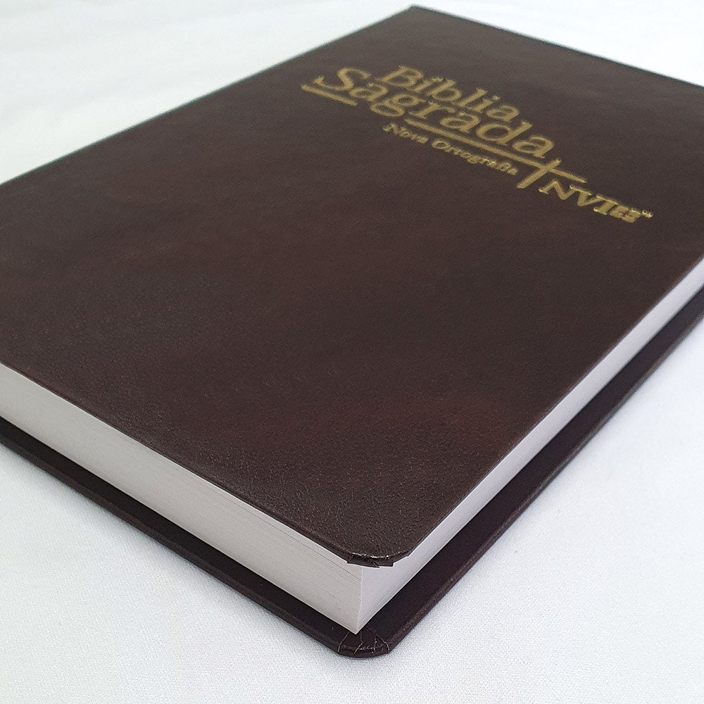 Bíblia Sagrada | NVI | Letra Normal | Capa Dura Marrom