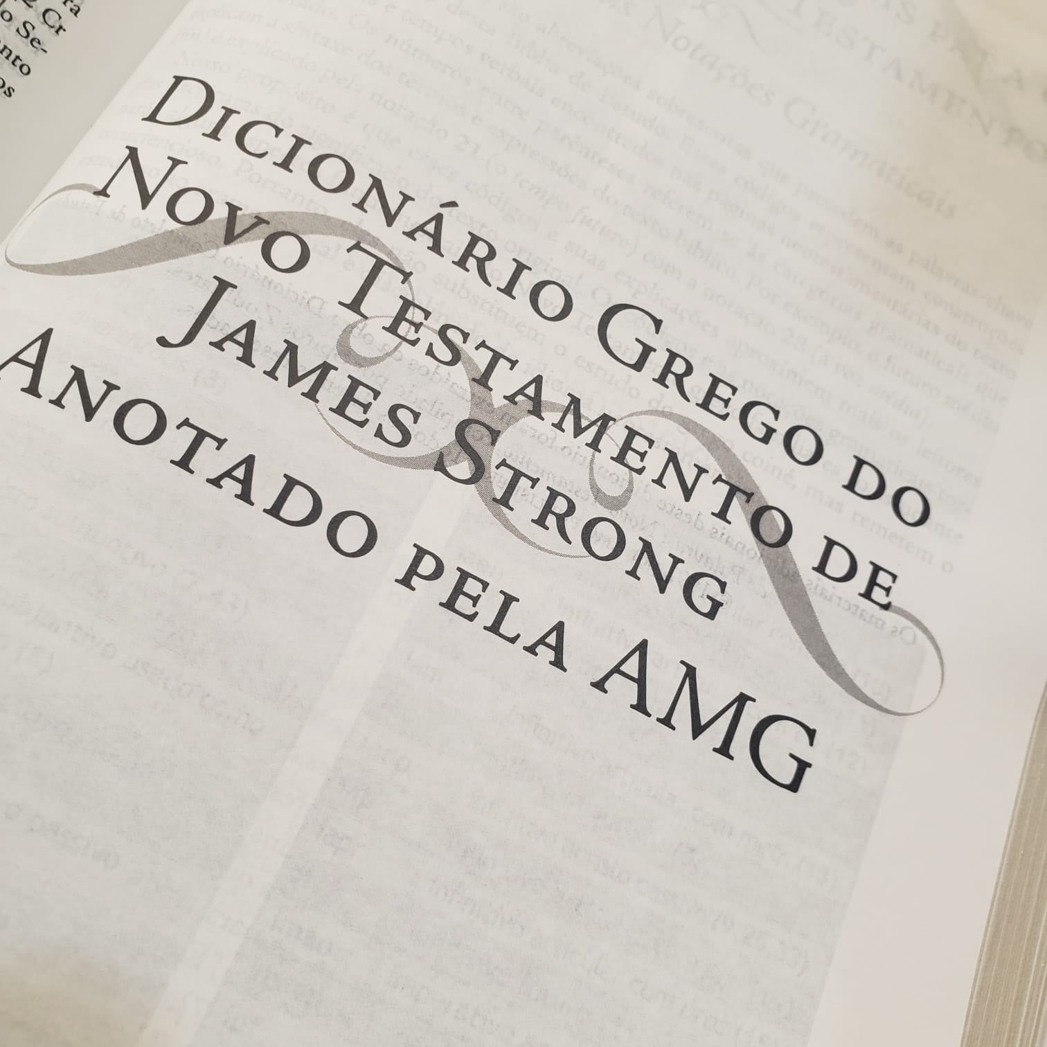 Bíblia de Estudo Palavras Chave | Letra Normal | ARC | Marrom