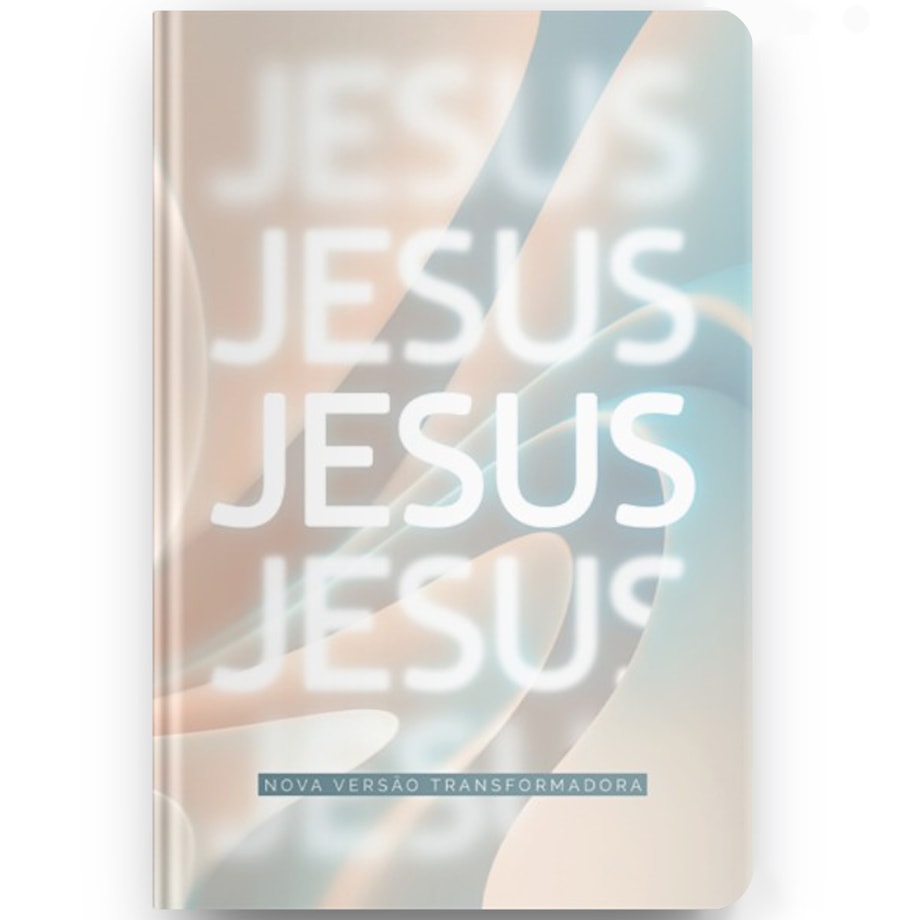 Kit de 10 Bíblia Sagrada Jesus | NVT | letra Normal | Capa Dura