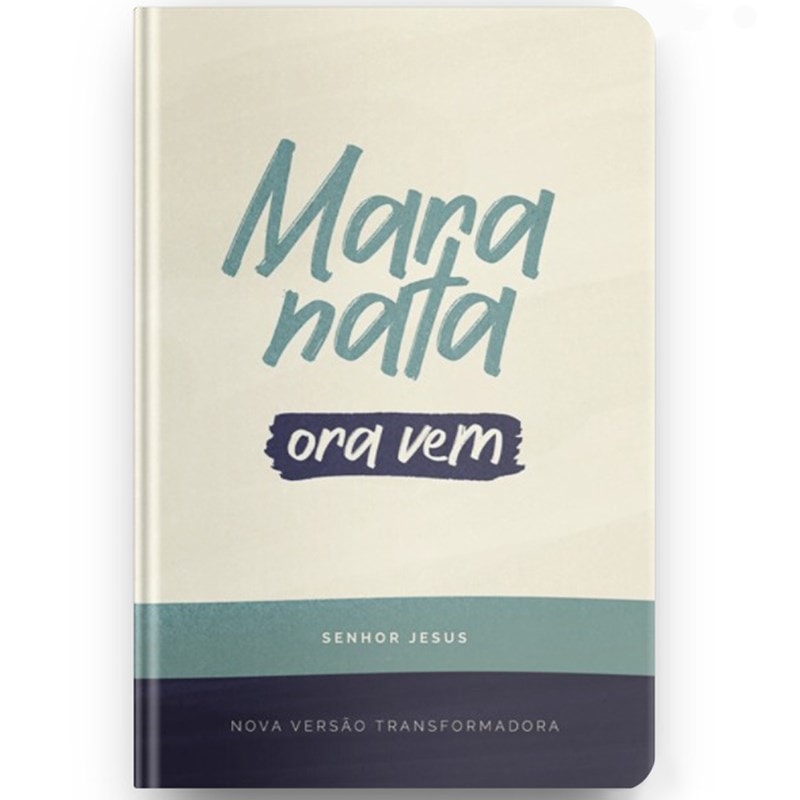 Kit de 10 Bíblia Sagrada Maranata | NVT | letra Normal | Capa Dura