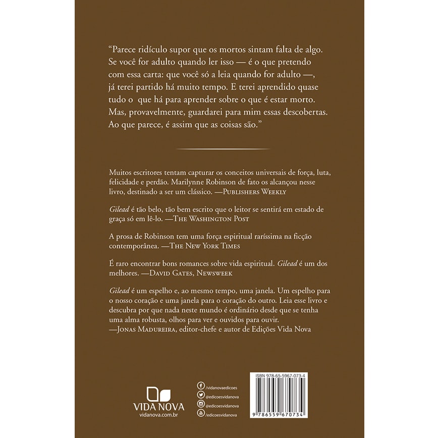 Gilead | Marilynne Robinsonn