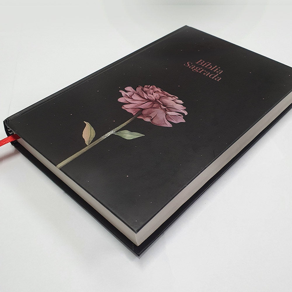 Bíblia Sagrada | ARA | Capa Dura Flor
