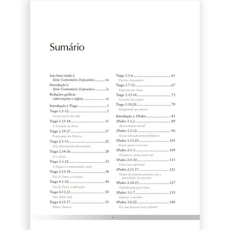 Comentário Expositivo Tiago, 1 e 2 Pedro  e Judas | Jim Samra