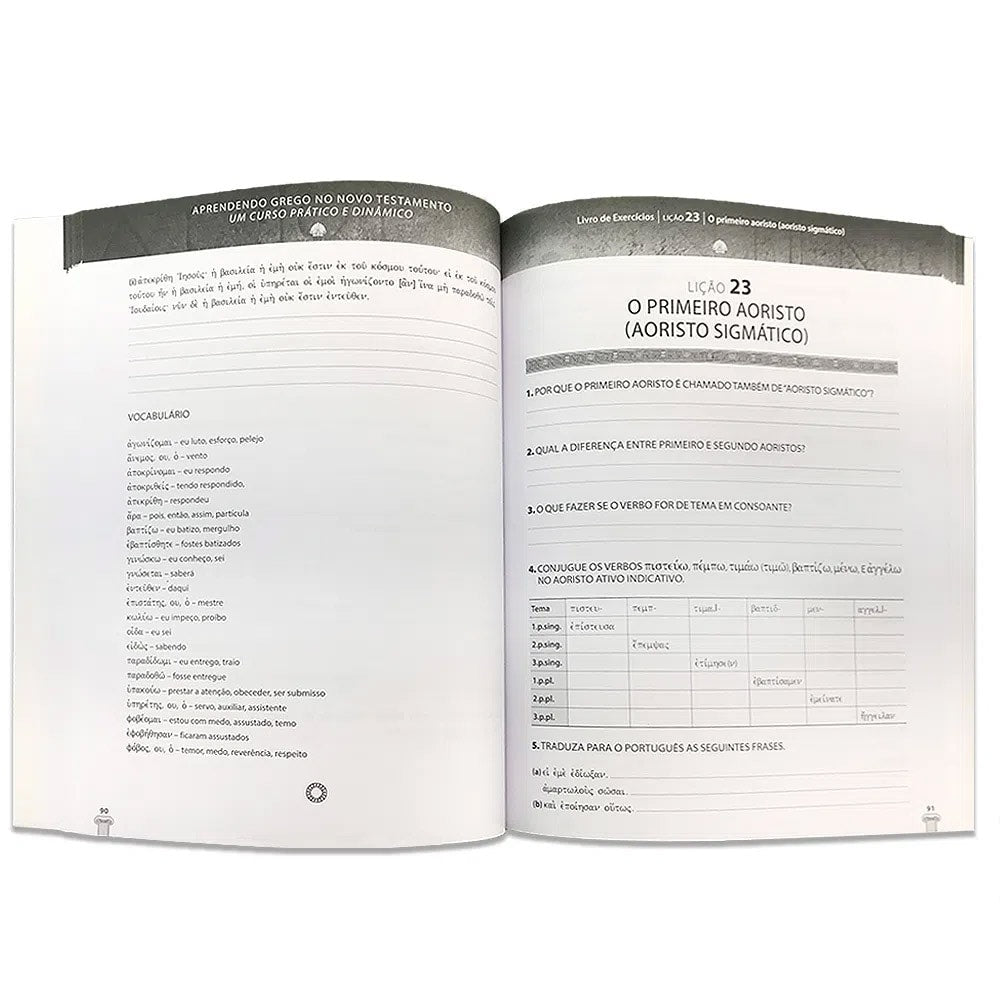 Aprendendo Grego no Novo Testamento | Esequias Soares