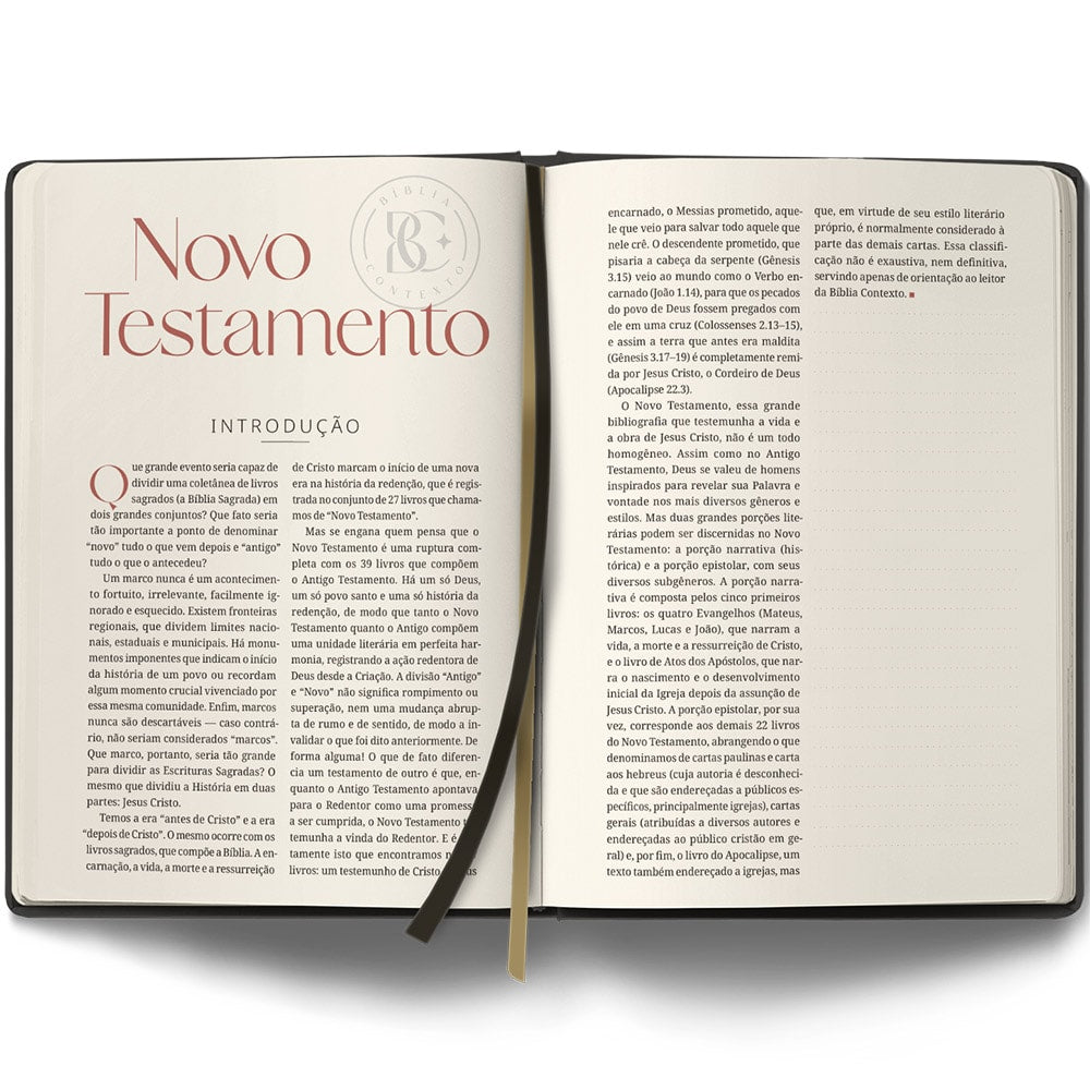 Bíblia Contexto | Evangelho e Atos | NVT | Capa Dura | Batismo