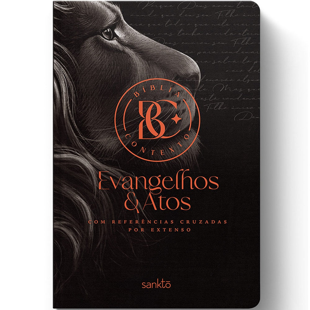 Bíblia Contexto | Evangelho e Atos | NVT | Capa Dura | Leão