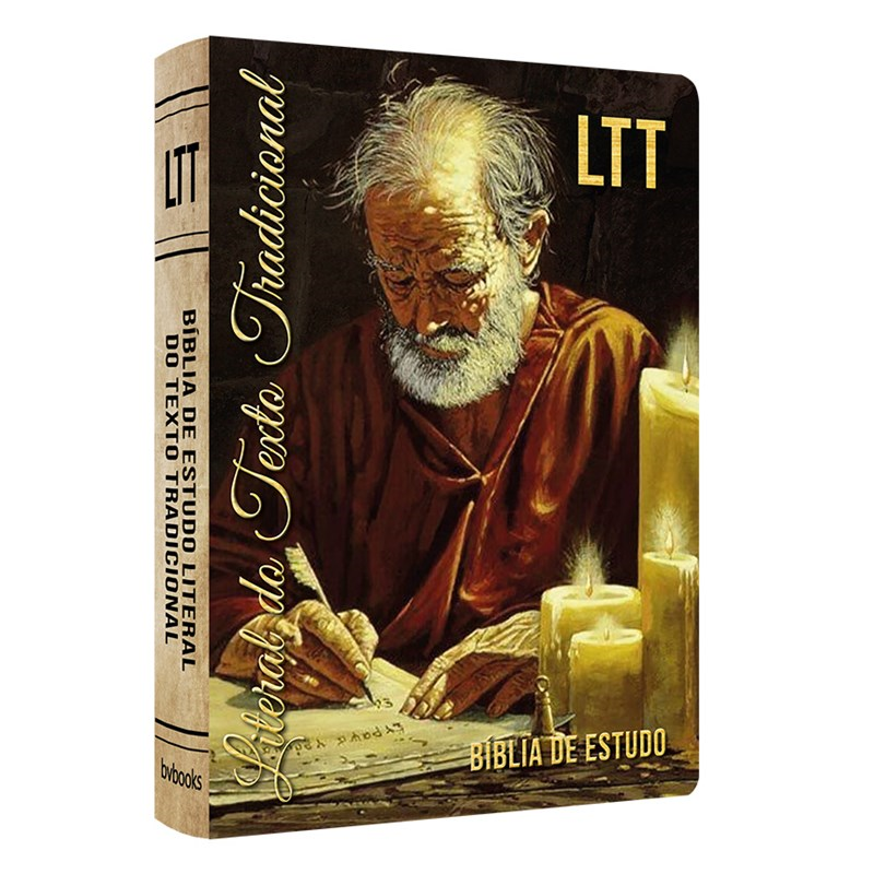 Bíblia de Estudo Literal do Texto Tradicional | LTT | Capa Dura Artrítica