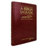 Bíblia Sagrada RCM ACF, capa luxo mogno, letra gigante, com referências, concordância e mapas. — Plenitude