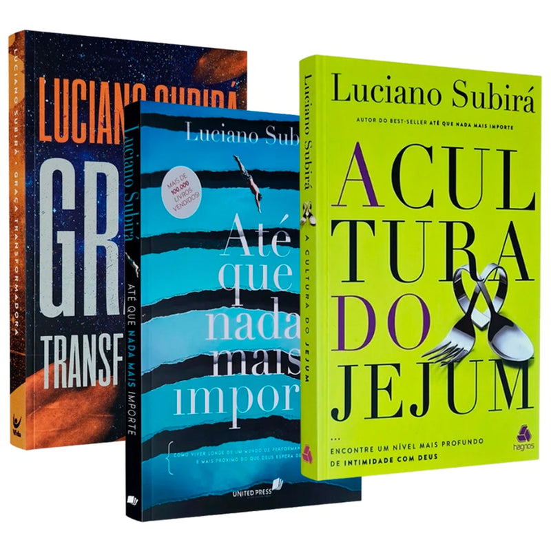 Kit Jejum, Graça e Propósito | Luciano Subirá