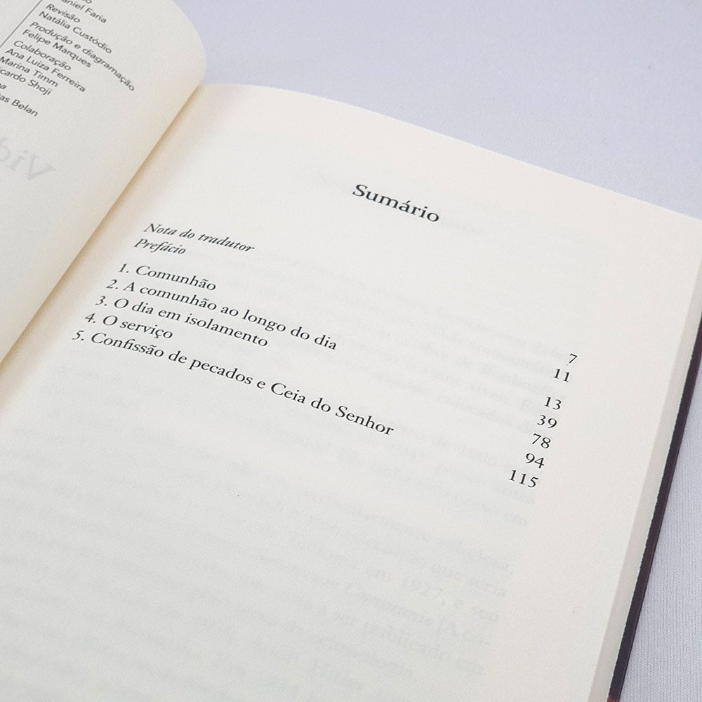 Vida Em Comunhão | Dietrich Bonhoeffer