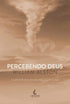 Livro Percebendo Deus, capa em tons de marrom com um redemoinho de areia e raios. — Plenitude