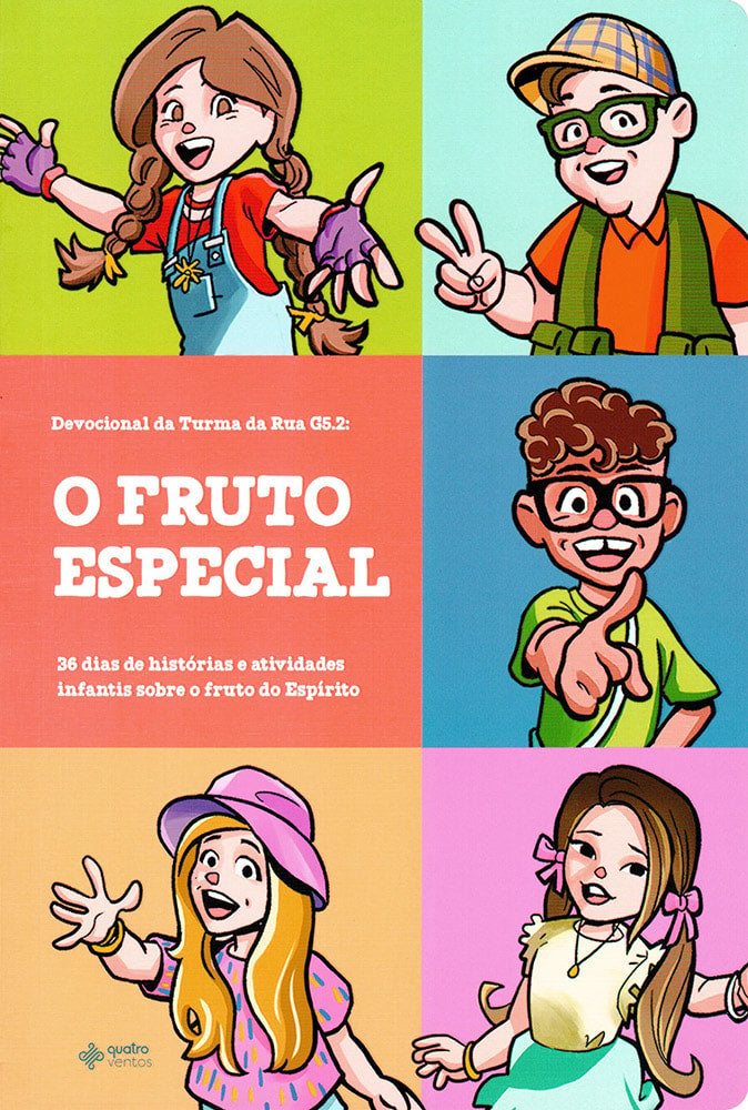Devocional da Turma da Rua G5.2: O Fruto Especial | Capa Brochura