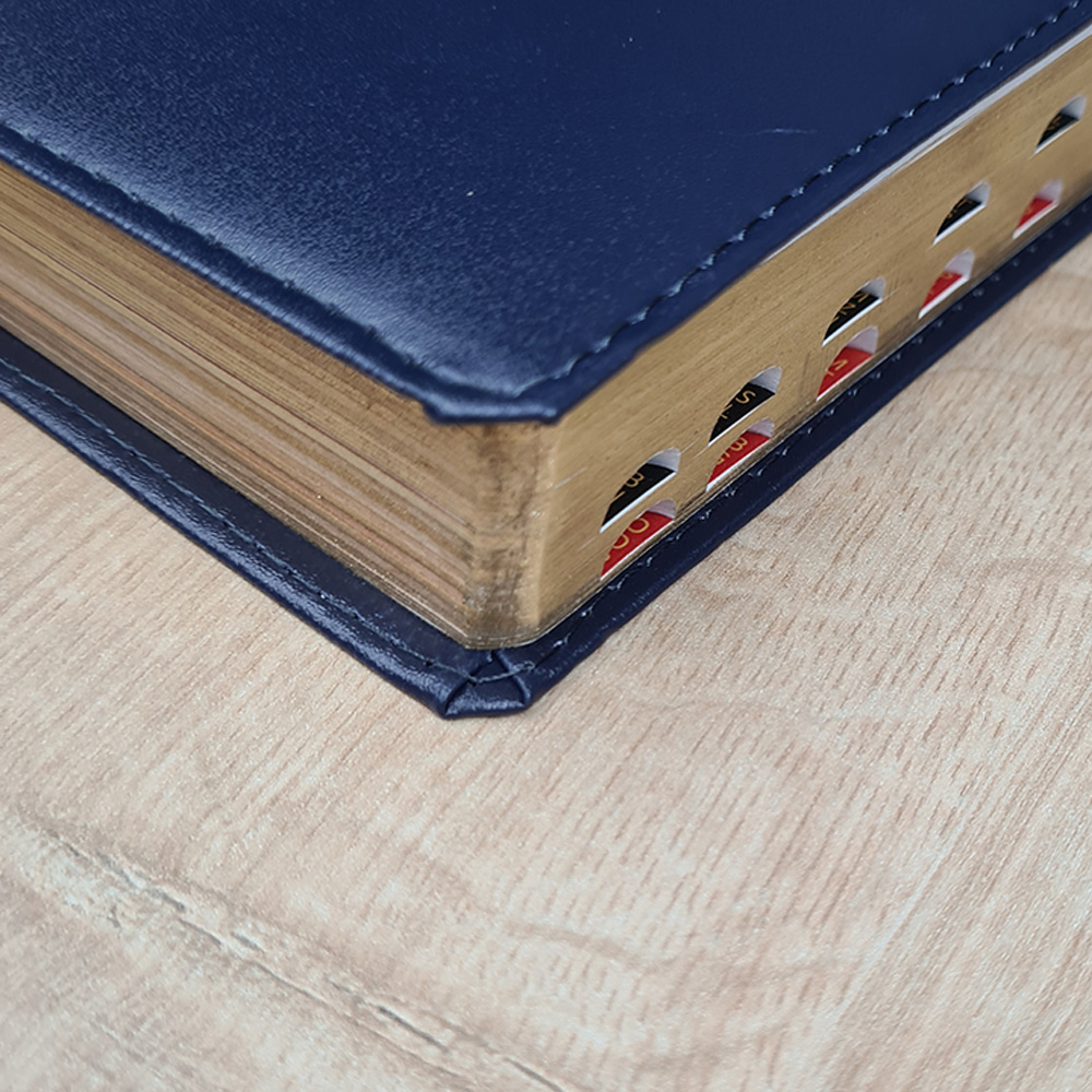 A Bíblia Sagrada | ACF | Letra Gigante | Capa Luxo Azul