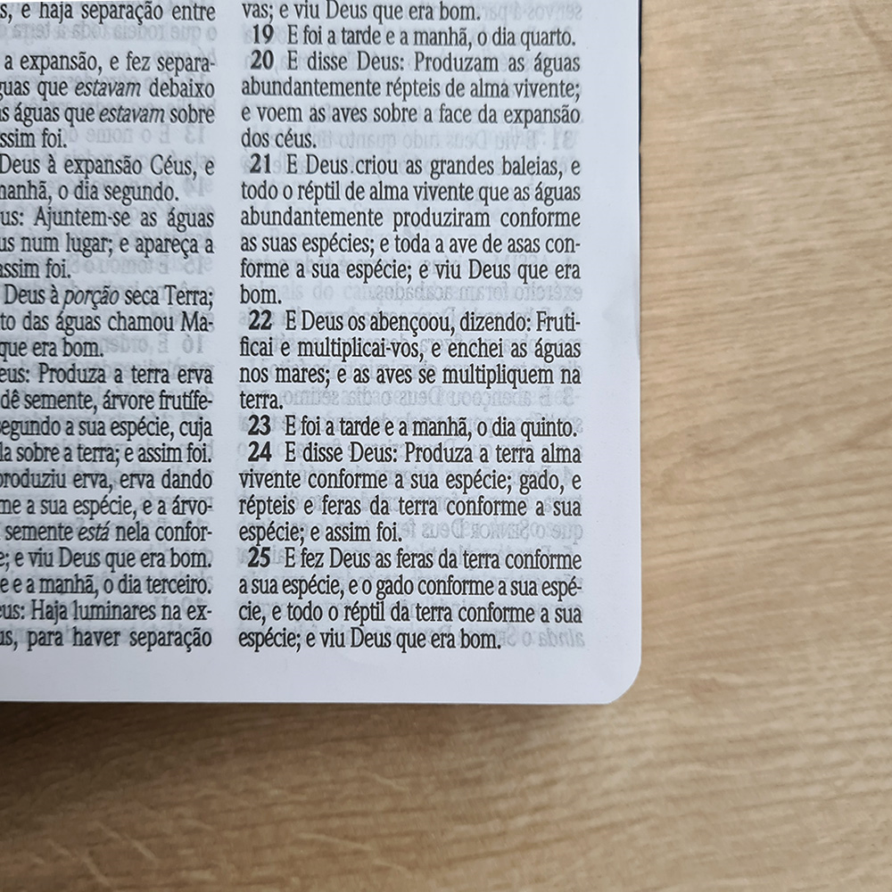 A Bíblia Sagrada | ACF | Letra Gigante | Capa Luxo Azul