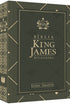 Bíblia King James Atualizada (KJA) Letra Gigante, capa dura verde-escura com detalhes dourados. — Plenitude
