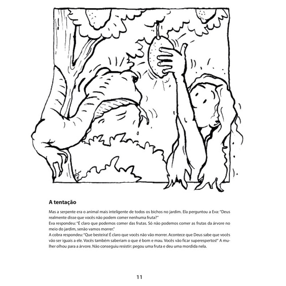 Kit de 4 Livros A Bíblia para Colorir | Volumes 1, 2, 3 e 4 | Claudia Kündig