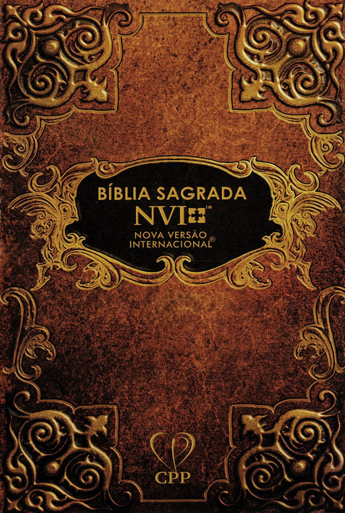 Bíblia Sagrada | NVI | Letra Hipergigante | Capa Brochura Vintage
