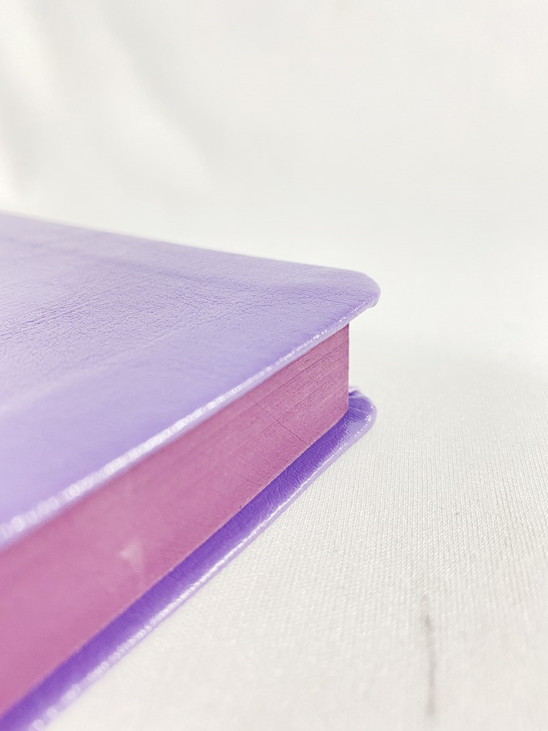 Bíblia Sagrada Slim | NVT | Letra Normal | Capa Luxo Roxa