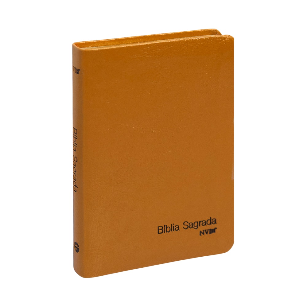 Bíblia Slim Compacta | NVI | Capa Laranja