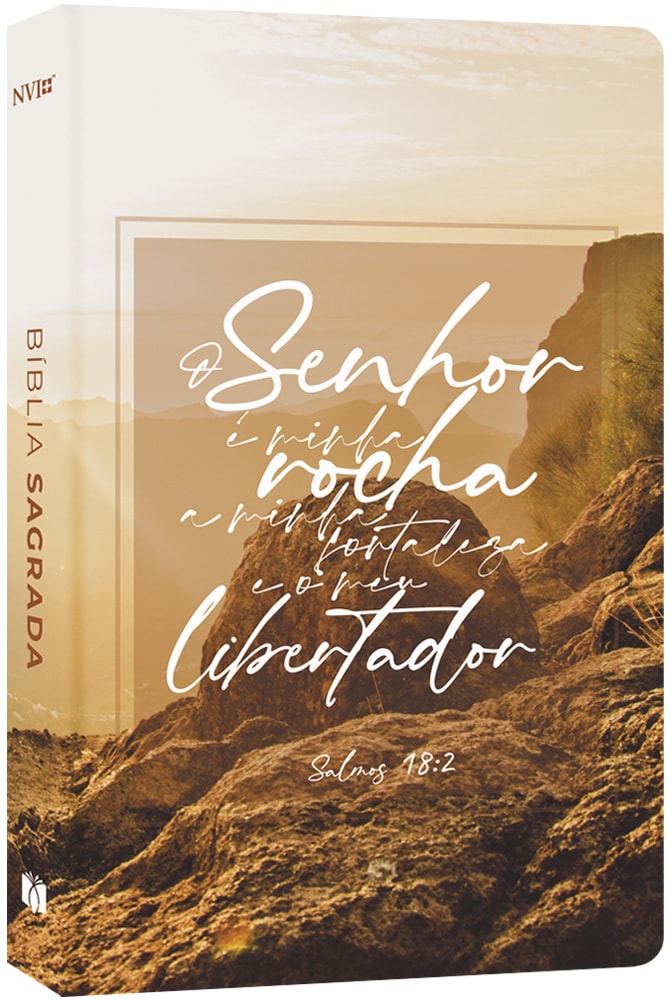 Bíblia Sagrada Minha Rocha | NVI | Letra Normal | Flexível Soft Touch