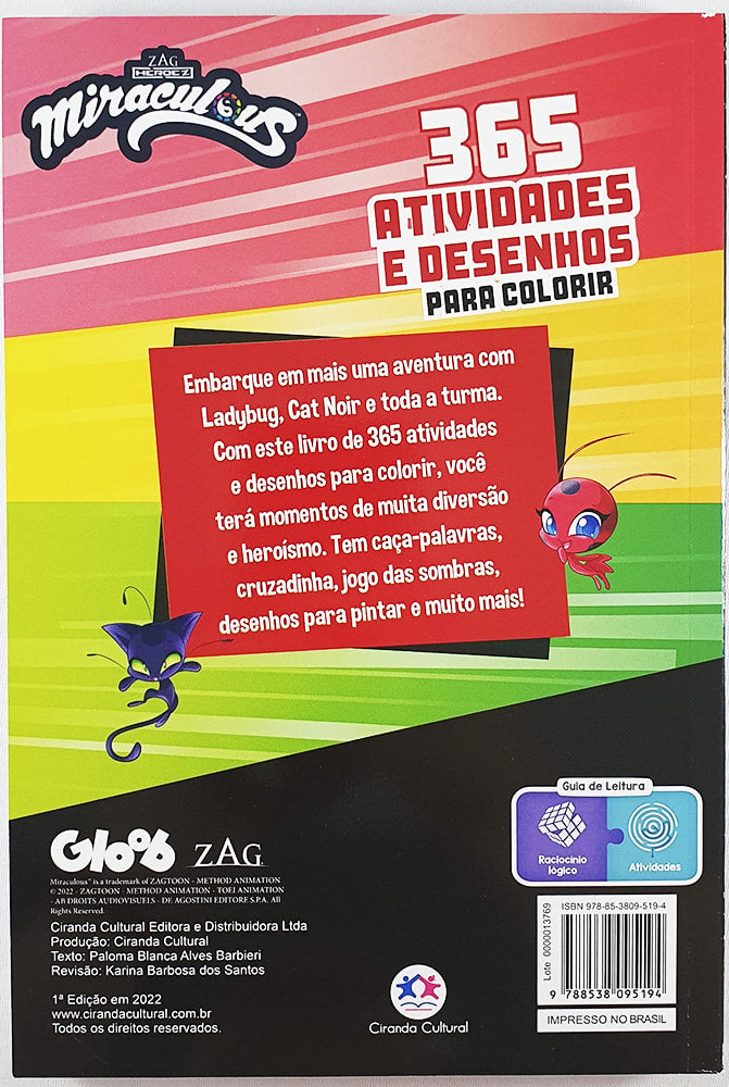 Ladybug | 365 Atividades e Desenhos para Colorir