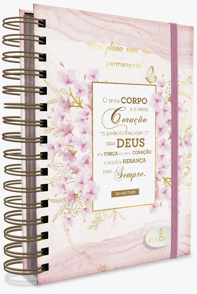 Planner Meu plano com Deus | Minha Herança | Capa Dura Espiral