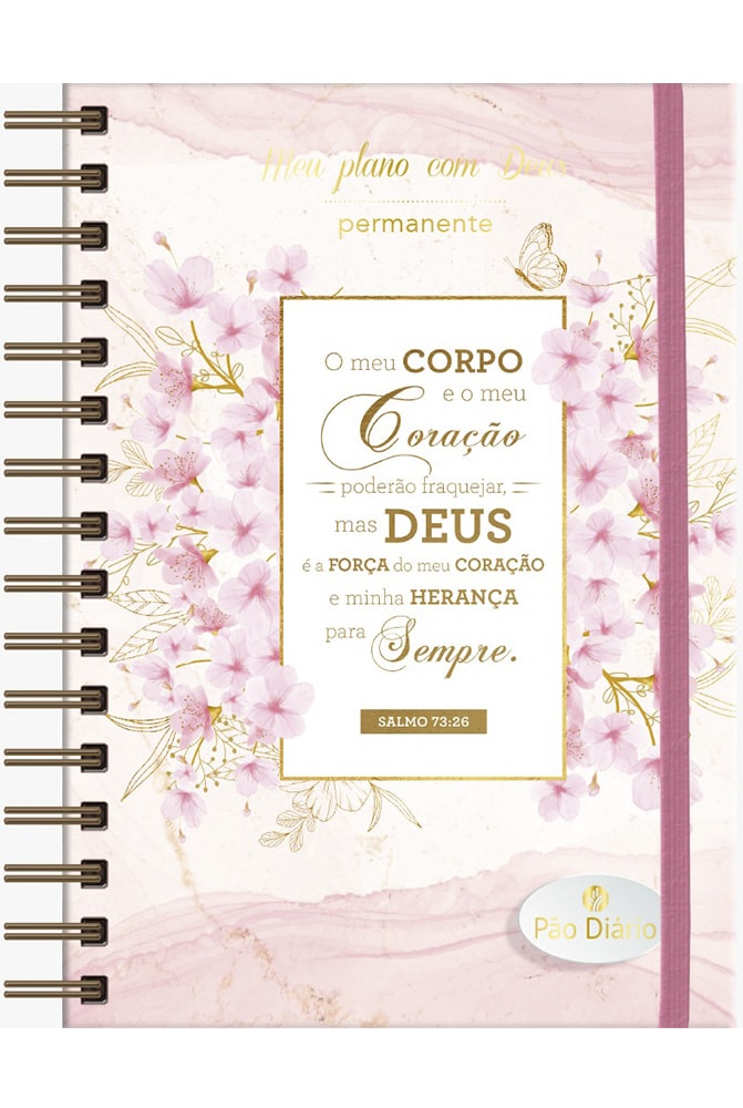 Planner Meu plano com Deus | Minha Herança | Capa Dura Espiral