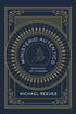 Livro de capa comum, "Ministério Autêntico" de Michael Reeves, com design ornamental dourado em fundo azul marinho. — Plenitude