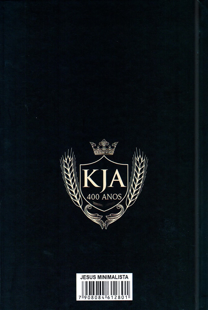 Bíblia King James Atualizada Jesus Minimalista | KJA | Letra Gigante | Capa Dura
