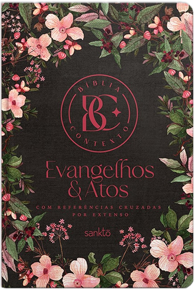 Kit Bíblia Contexto | NVT | Capa Dura | Floral