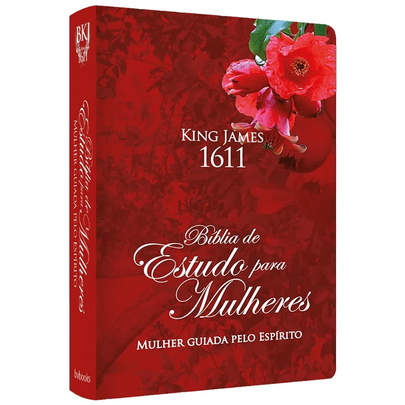 Bíblia de Estudo para Mulheres | BKJ 1611 | Letra normal | Capa Dura Artística