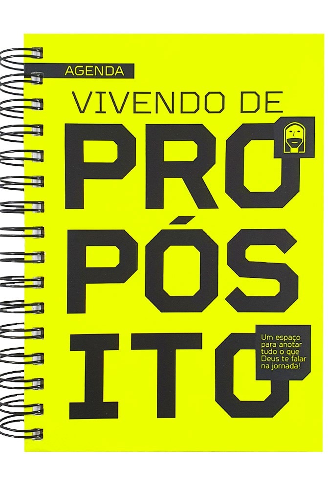 Agenda Vivendo de Propósito | Jesus Copy