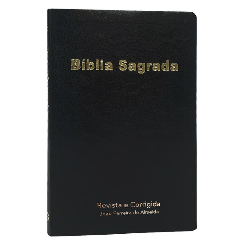 Bíblia Sagrada Slim | ARC | Capa Luxo Preta