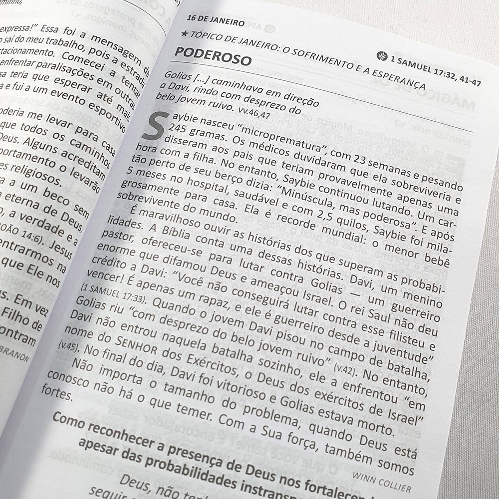 Devocional Pão Diário | Vol. 26 | Paisagem