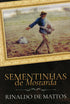 Livro Sementinhas de Mostarda, capa preta com pintura de homem semeando. — Plenitude