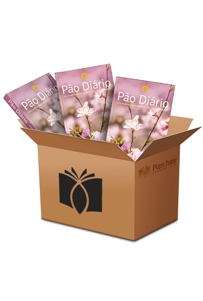 Kit 10 Devocionais Pão Diário | Vol. 26 | Flores