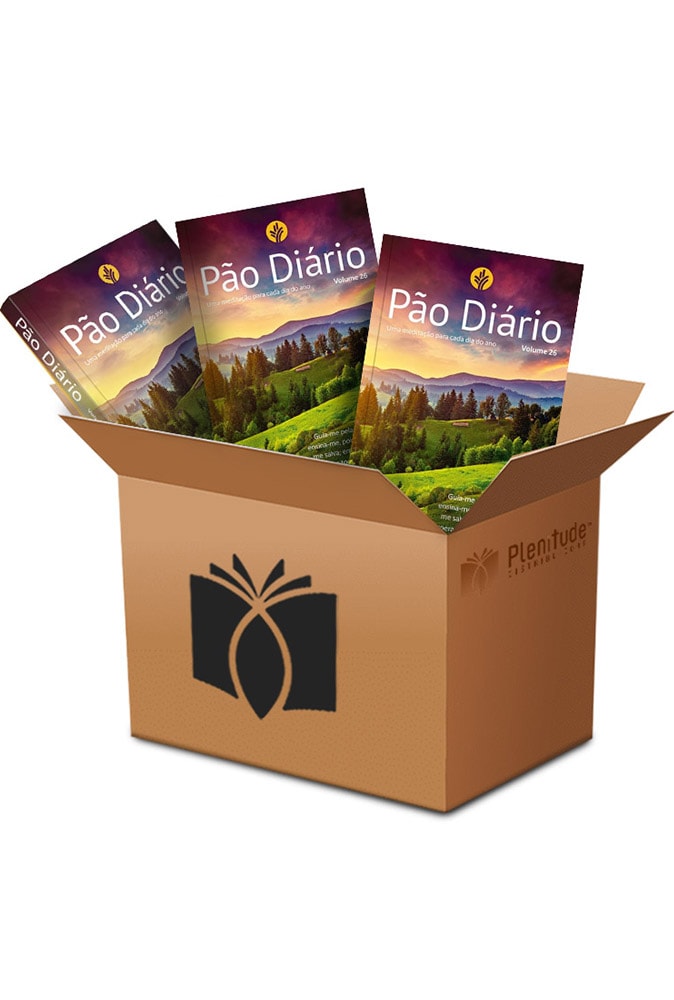 Kit 10 Devocionais Pão Diário | Vol. 26 | Meu Paisagem