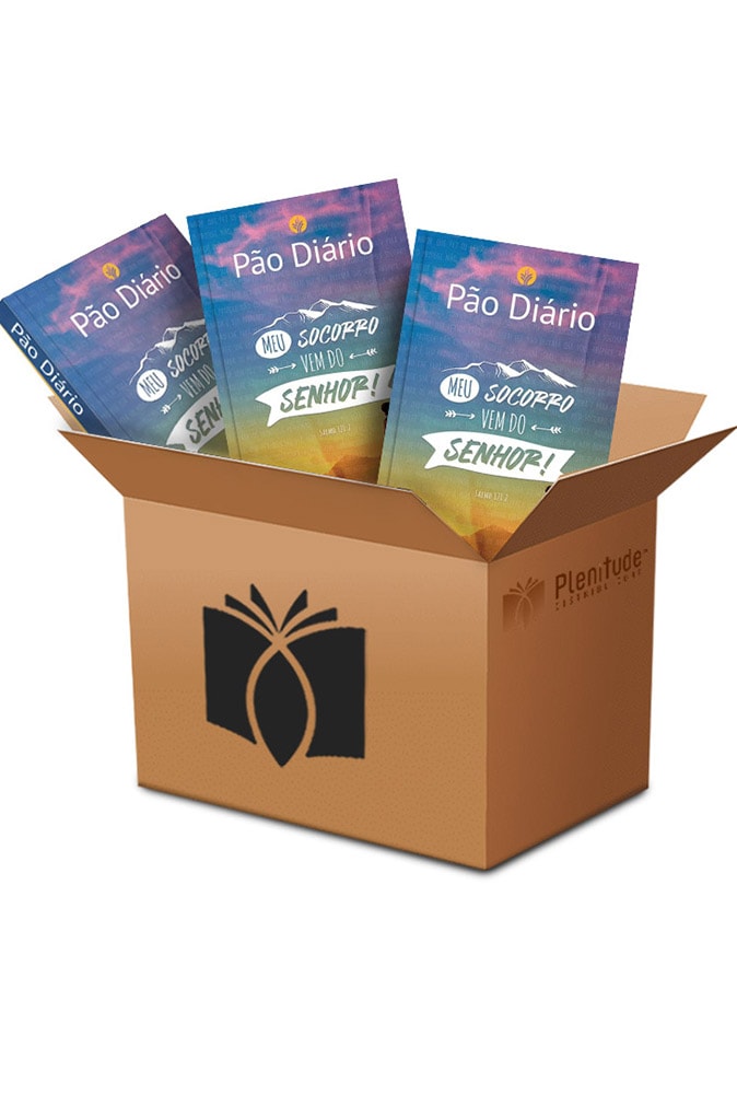 Kit 10 Devocionais Pão Diário | Vol. 26 | Meu Socorro